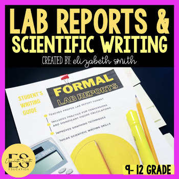 Preview of How To Write Formal Science Lab Reports | Workbook
