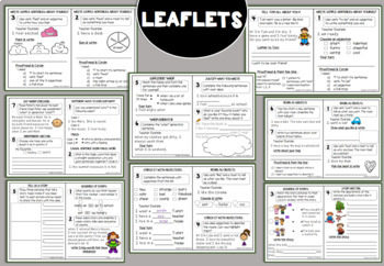 Guided Writing Leaflets by Constant ELT | Teachers Pay Teachers