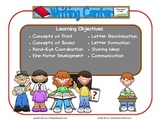 Writing Learning Center Sign~ With Objectives