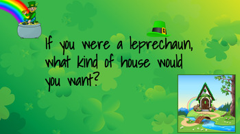Preview of Writing - Leprechaun House for Sale