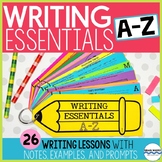 Writing Lesson Plans and Writing Prompts for Teaching Esse