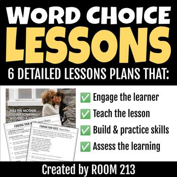 Preview of Writing Lessons: Word Choice
