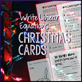Christmas Algebra - Writing Linear Equations