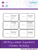 Writing Linear Equations Domino Activity