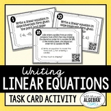 Writing Linear Equations (Given Point & Slope or Two Point