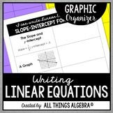 Writing Linear Equations Graphic Organizer