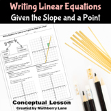 Writing Linear Equations Hands on Lesson with Spaghetti