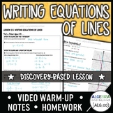 Writing Linear Equations Lesson | Warm-Up | Guided Notes |