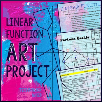 Preview of Writing Linear Equations: Linear Function Art Project