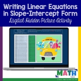 Writing Linear Equations in Slope Intercept Form Digital H