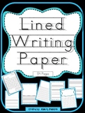 Writing Lined Paper