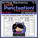 Writing Mechanics | PUNCTUATION (CVCe Level) | NO PREP Wor