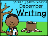 Writing Mini-Lessons December Kindergarten