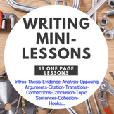 Writing Mini-Lessons | Essays and Persuasive Writing