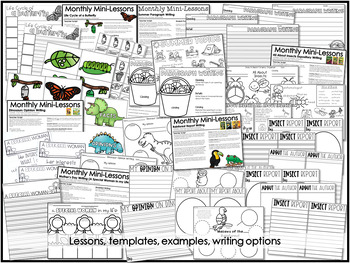 Writing Mini-Lessons May Second Grade by Reagan Tunstall | TpT
