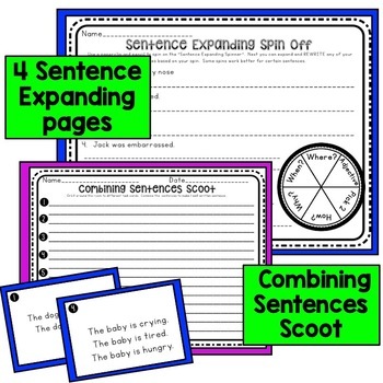 how to improve grammar english Mini Writing Building Sentence Lessons Games Activities