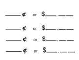 Writing Money Amounts