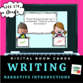 Writing Narrative Leads- Boom Cards- Distance Learning