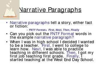 How to write a-one paragraph story