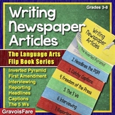 Writing Newspaper Articles Activity — The Language Arts Flip Book Series