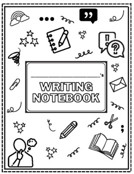 Preview of Writing Notebook Cover