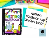 Writing Notebook and Journal Labels