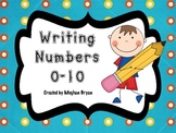 Writing Numbers 0-10