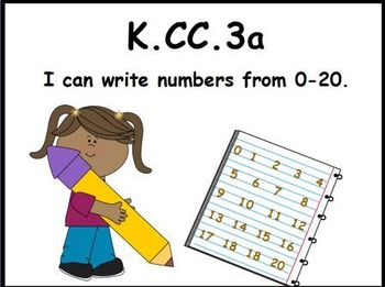 Preview of Writing Numbers 0-20: An Activeboard Center Activity