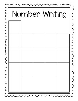 writing numbers 0 20 practice assessment by kindergarten busy bees