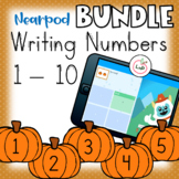 Writing Numbers 1-10 Nearpod Bundle - Kindergarten Math Centers