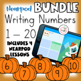 Writing Numbers 1-20 Nearpod Bundle - Kindergarten Math Centers