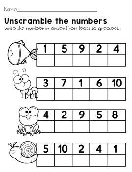 Writing Numbers 1 to 20 Number Sense Teen Numbers Kindergarten ...