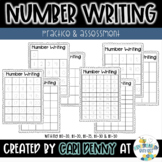 Writing Numbers: Practice & Assessment | Back to School St