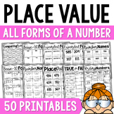 Place Value: Standard Form, Expanded Form, Word Form & Bas