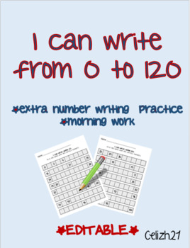 Preview of Writing Numbers to 120