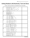 Writing Numbers with Hundreds, Tens and Ones - Place Value Models