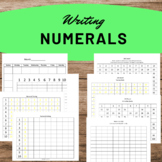 Writing Numerals Math Calendar Preschool Montessori Kinder