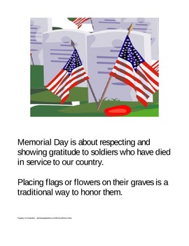 Preview of Memorial Day Booklet