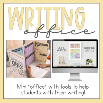 Preview of Writing Office   l   Digital + Printable  l  Interactive