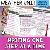 Writing One Step at a Time Weather and Climate