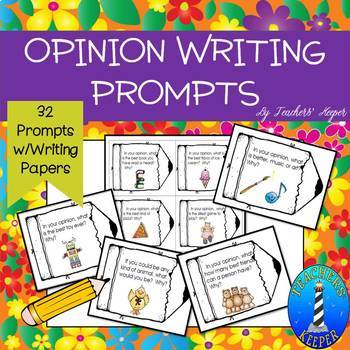 Writing Opinions in the Primary Grades by Teachers' Keeper | TpT