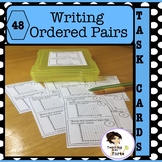 Writing Ordered Pairs Task Cards and Walk About Activity