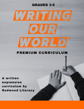 Preview of Writing Our World™ Premium Curriculum: Grades 3rd-5th