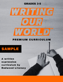 Writing Our World™ Premium Curriculum FREE SAMPLE (3rd-5th)