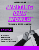 Writing Our World™ Premium Curriculum FREE SAMPLE (9th-12th)