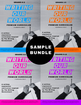 Preview of Writing Our World™ Premium Curriculum FREE SAMPLE BUNDLE