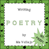 NO PREP Distance Learning Writing POETRY