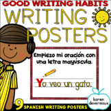 Writing POSTERS for Writing Sentences --- SPANISH