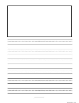 Blank Writing Template Pages Create-Your-Own Writing Booklets | TpT