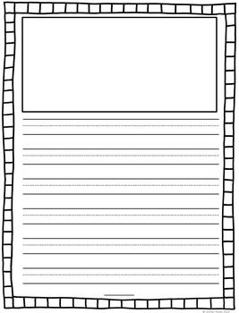 Writing Paper Templates for Writing Centers and Booklets | TpT